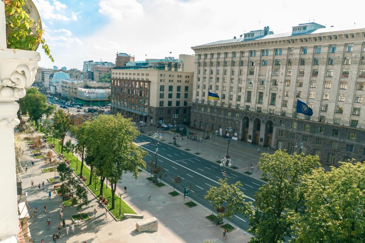 Apartments Rentals Ukraine On Kreshchatik كييف المظهر الخارجي الصورة