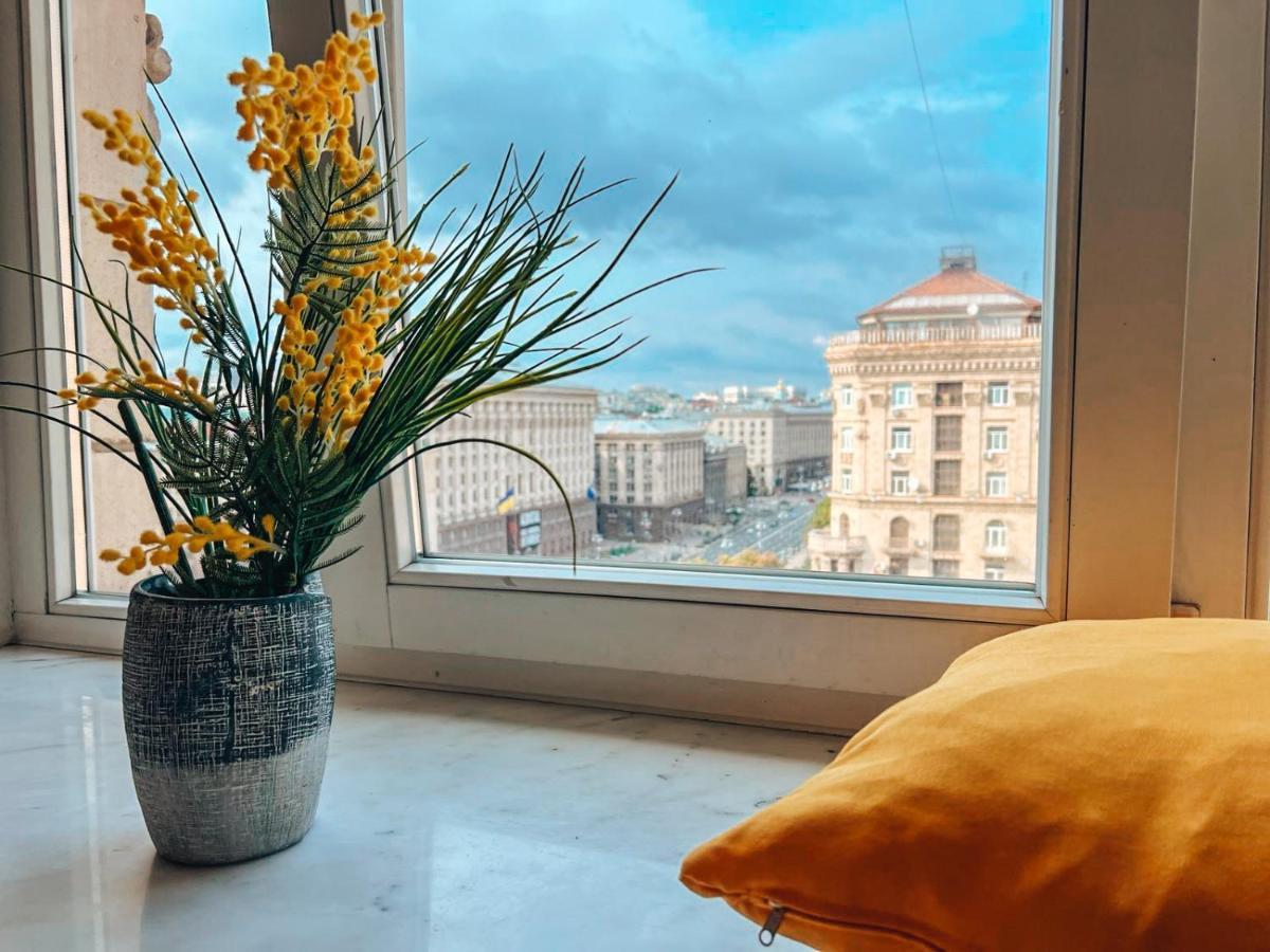 Apartments Rentals Ukraine On Kreshchatik كييف المظهر الخارجي الصورة