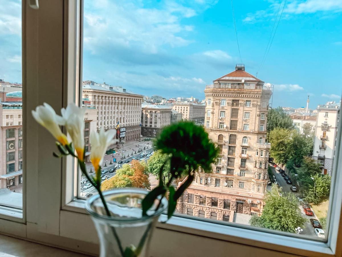 Apartments Rentals Ukraine On Kreshchatik كييف المظهر الخارجي الصورة